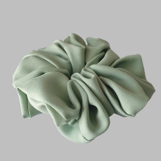 Scrunchie, large, Light green