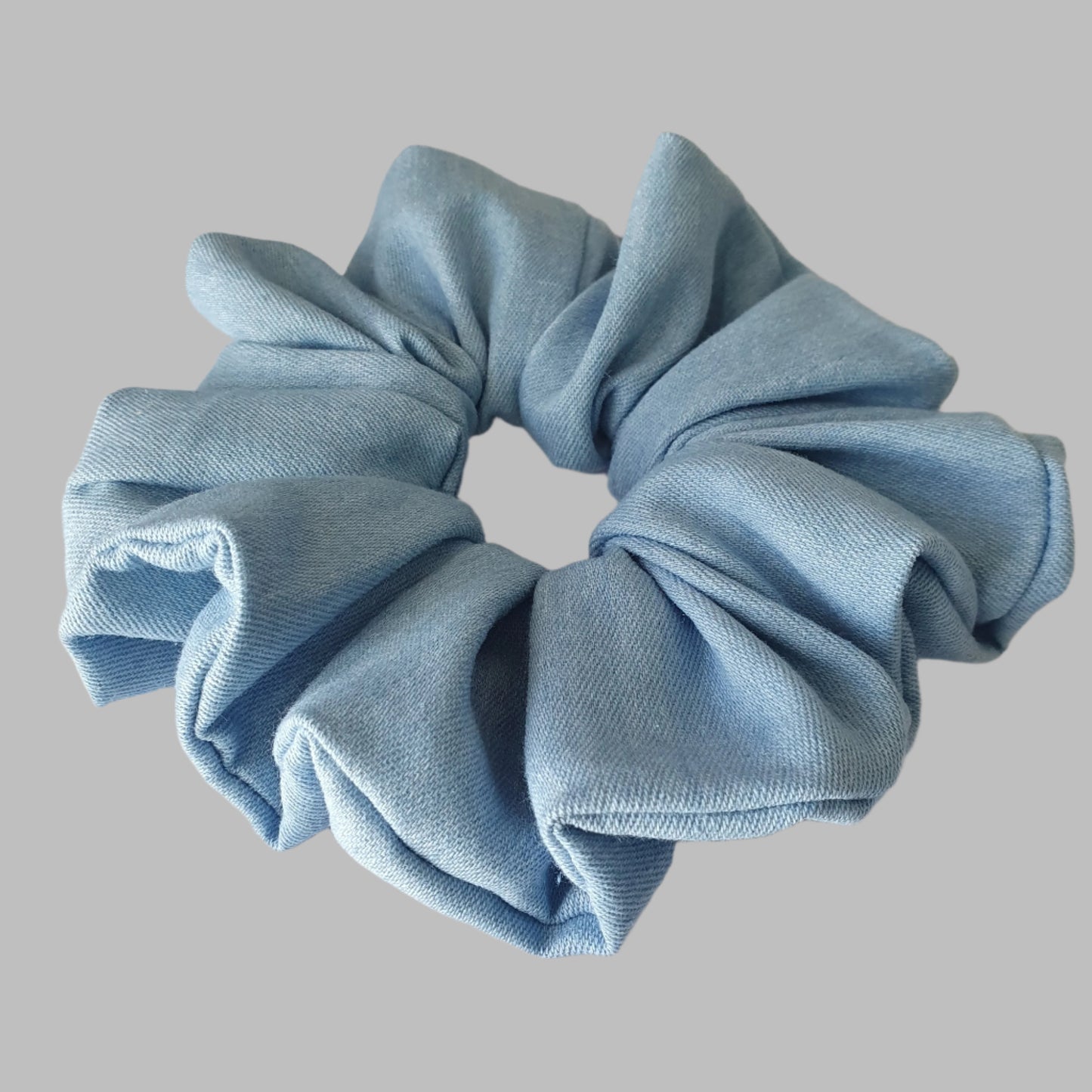 Scrunchie, large, Sky Blue